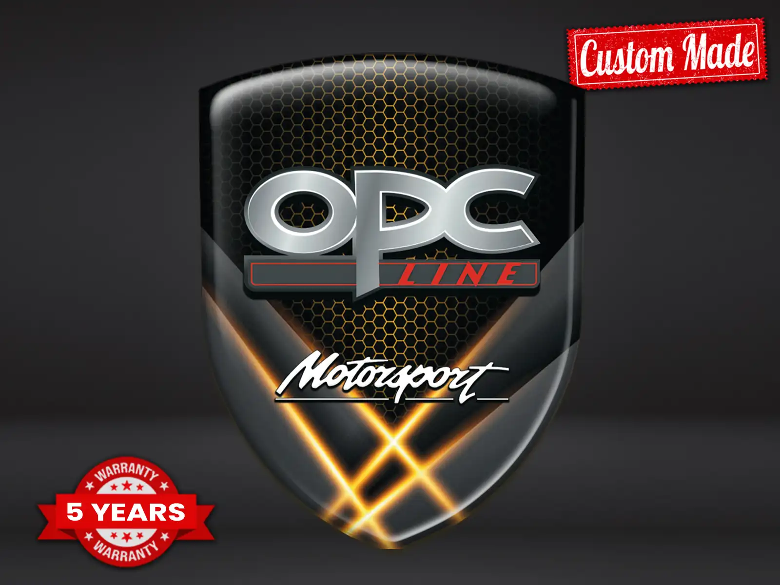 OPC Stoßsticker Auto Stilvoll Limitiert Modern